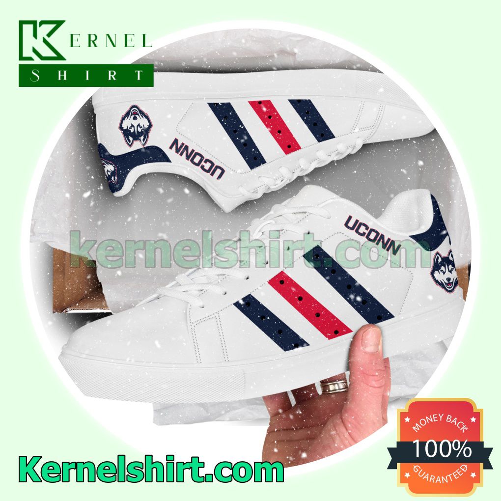Connecticut Huskies Adidas Stan Smith Shoes a
