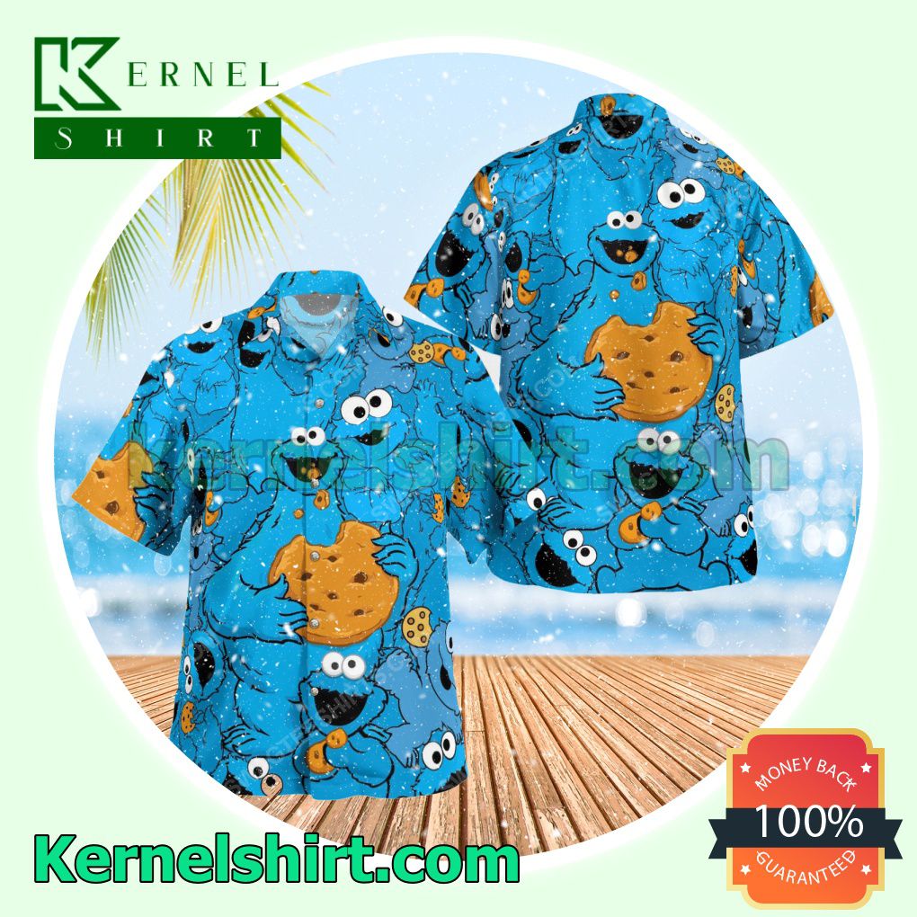 Cookie Monster The Muppet Summer Shirt