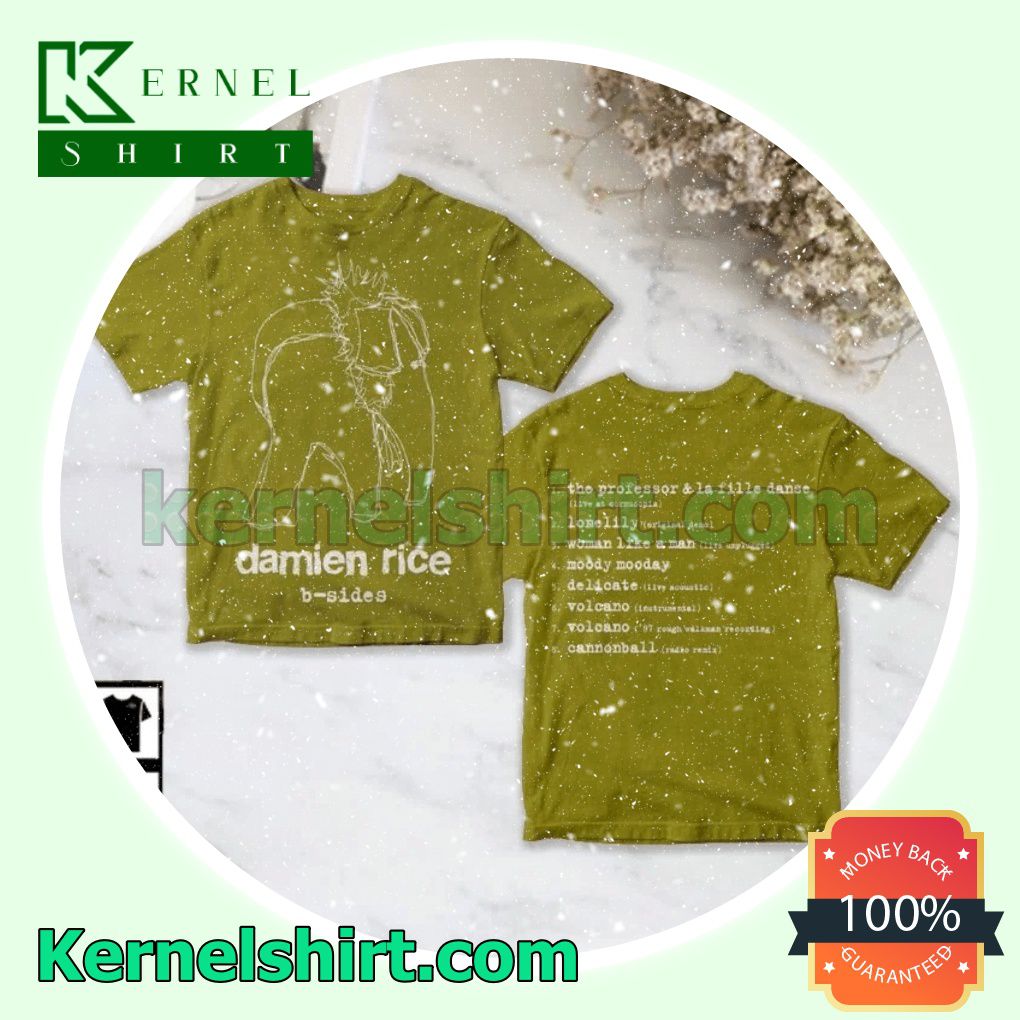 Damien Rice B-sides Album Cover Crewneck T-shirt