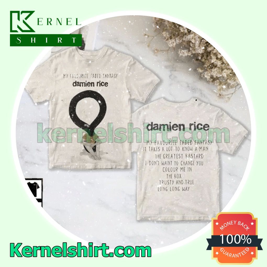Damien Rice My Favourite Faded Fantasy Album Crewneck T-shirt