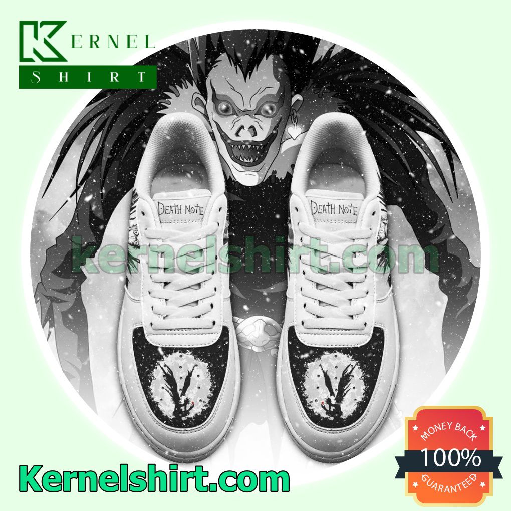 Death Note Ryuk Anime Mens Womens Air Force 1 Shoes a