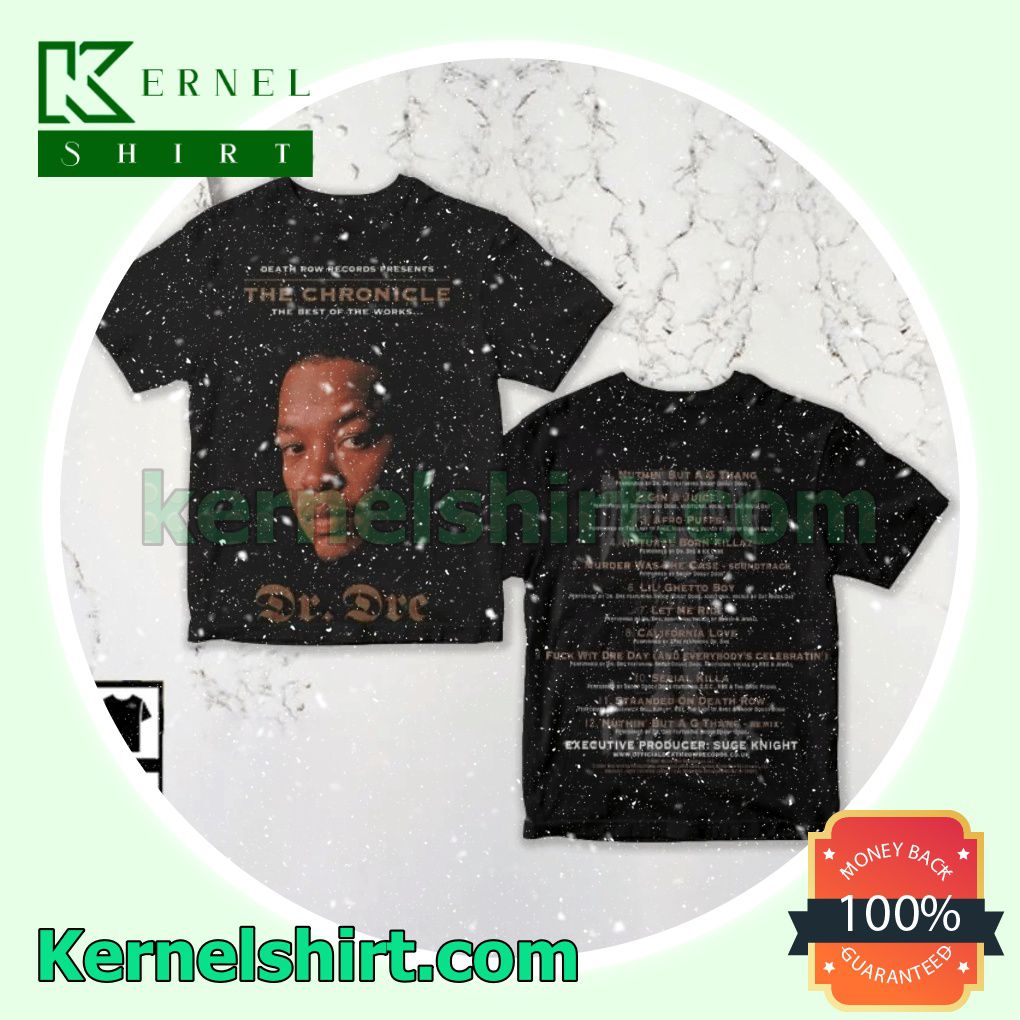 Death Row Records Presents The Chronicle The Best Of The Works Of Dr. Dre Crewneck T-shirt