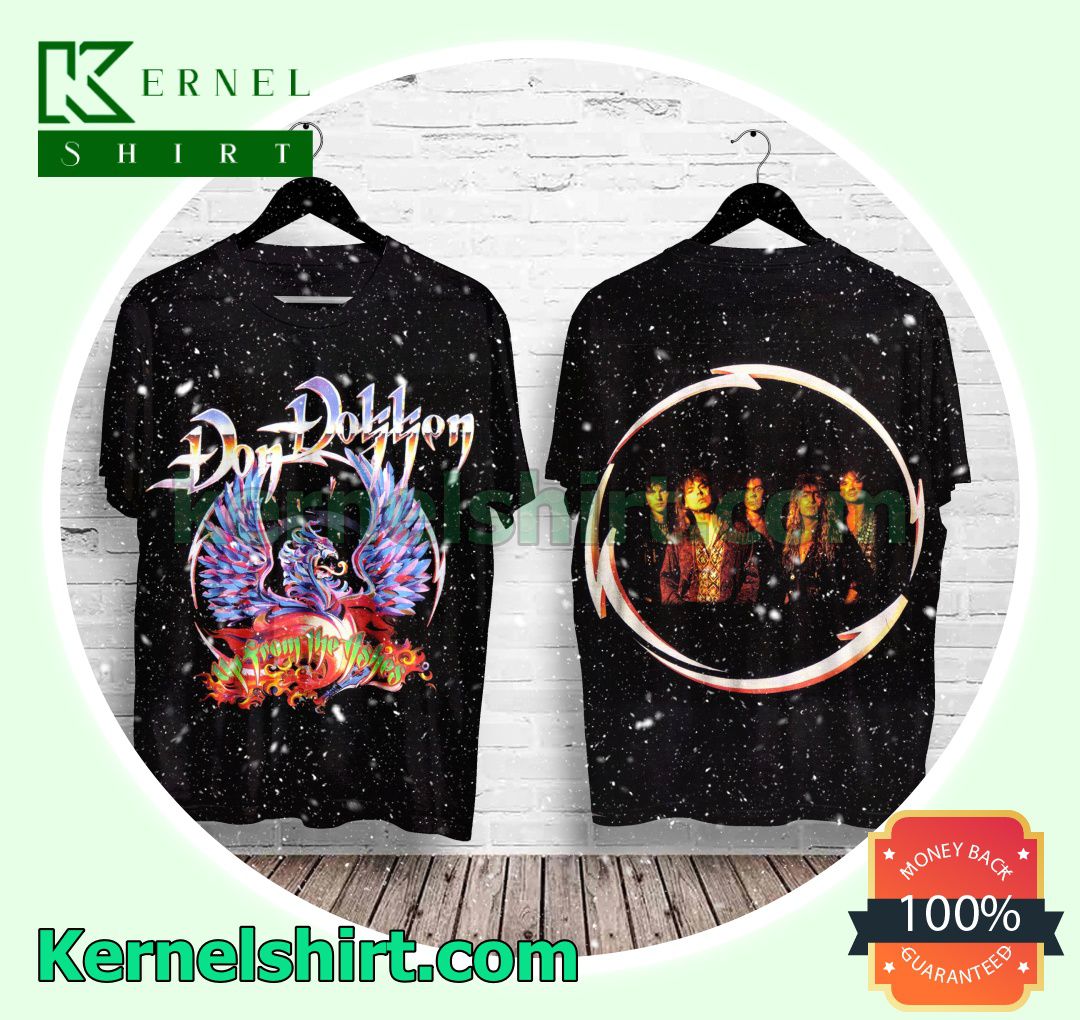 Don Dokken Up From The Ashes Album Cover Unisex T-shirts