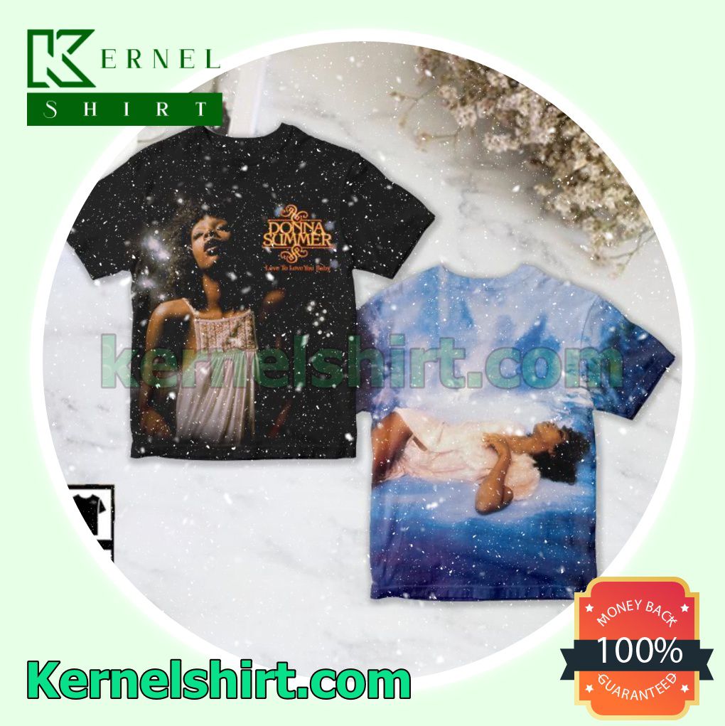 Donna Summer Love To Love You Baby Album Crewneck T-shirt