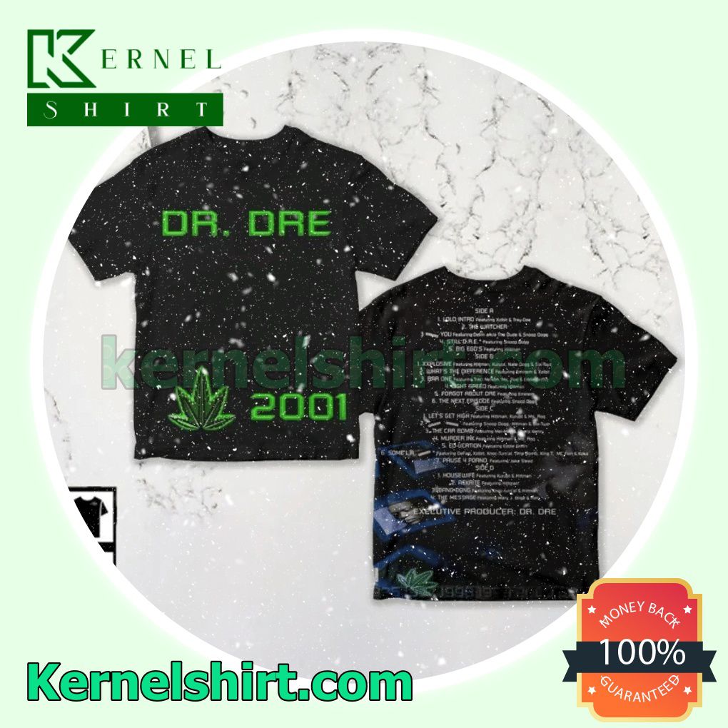 Dr. Dre 2001 Album Cover Crewneck T-shirt