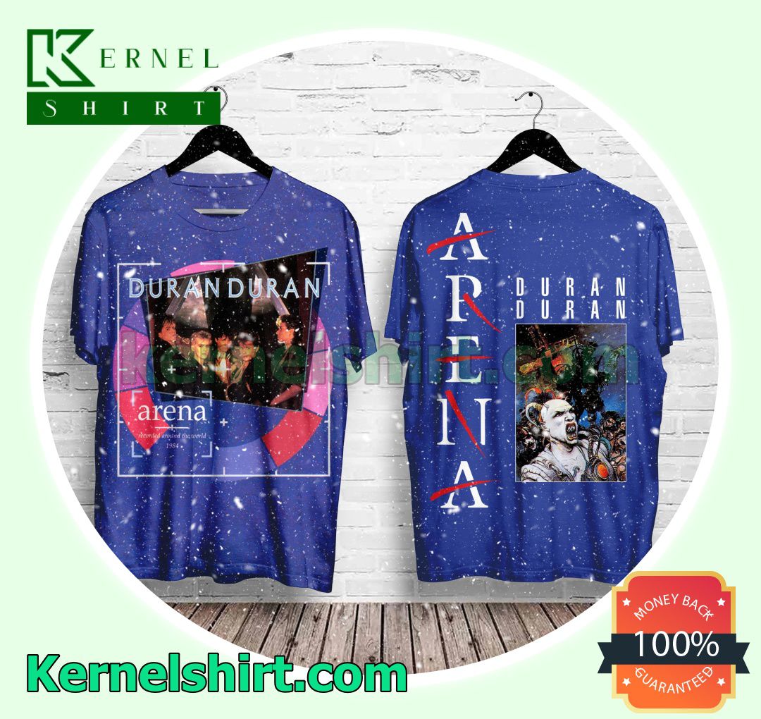 Duran Duran Arena Album Cover Crewneck T-shirt
