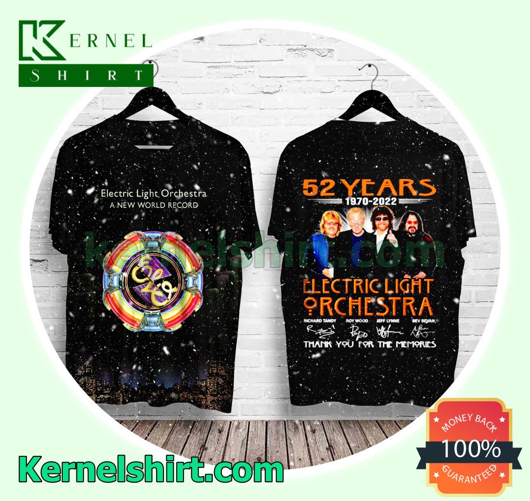 Electric Light Orchestra A New World Record Crewneck T-shirt