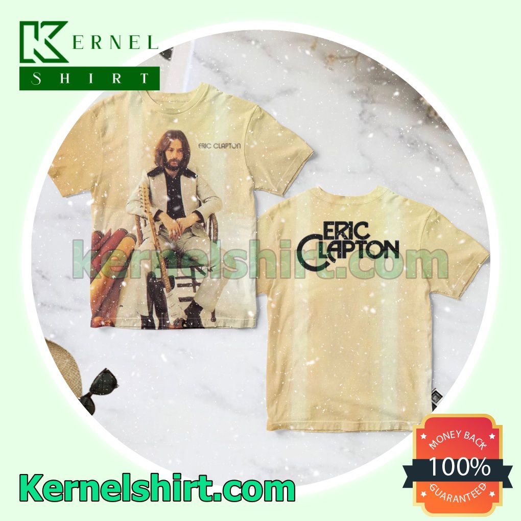 Eric Clapton Debut Album Cover Crewneck T-shirt