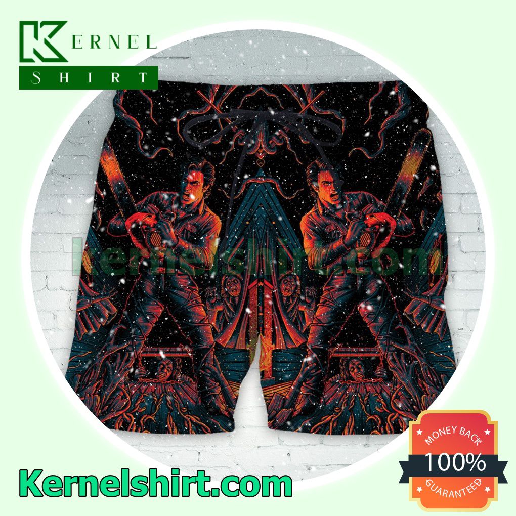 Evil Dead Horror Movie Mens Shorts