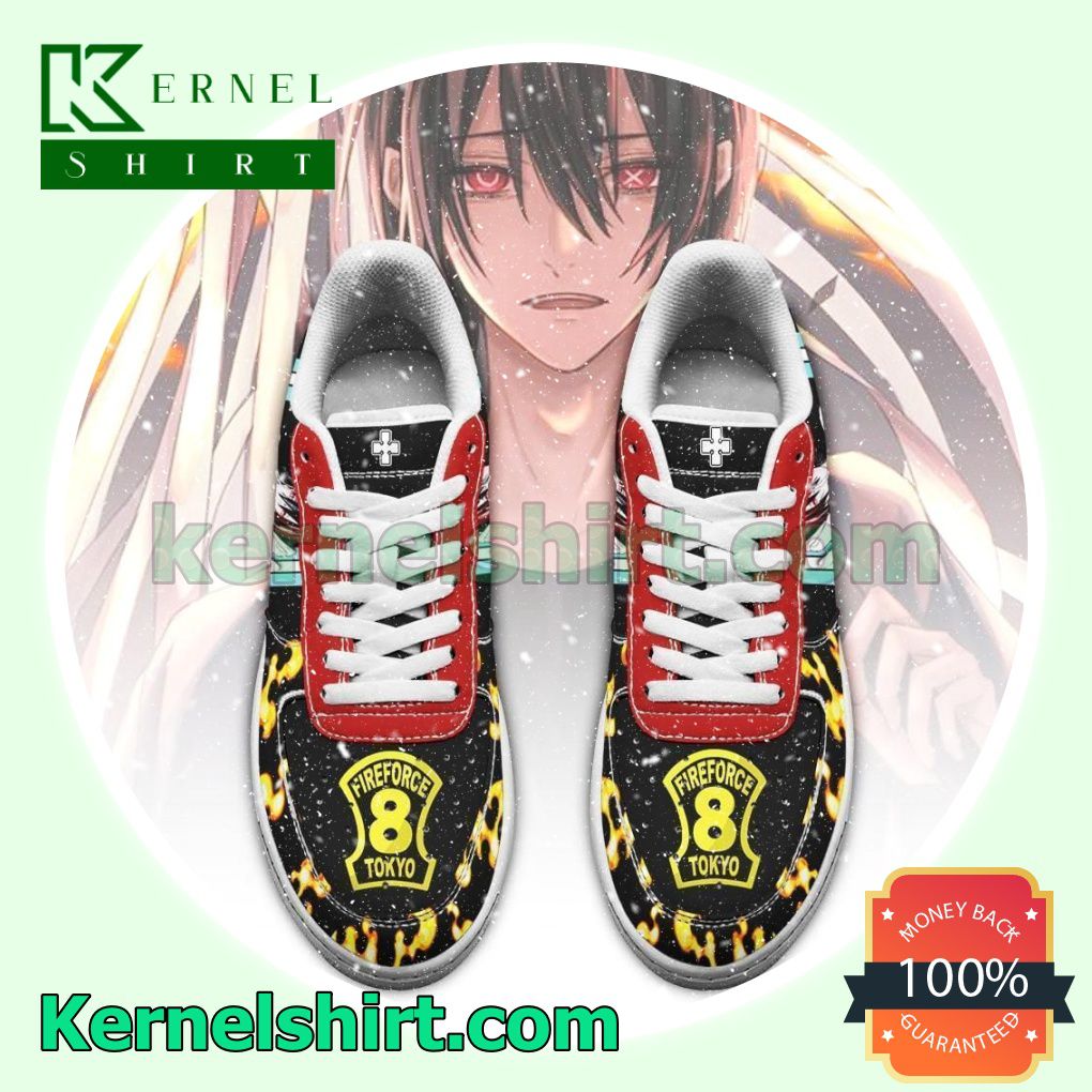 Fire Force Benimaru Shinmon Costume Anime Mens Womens Air Force 1 Shoes a