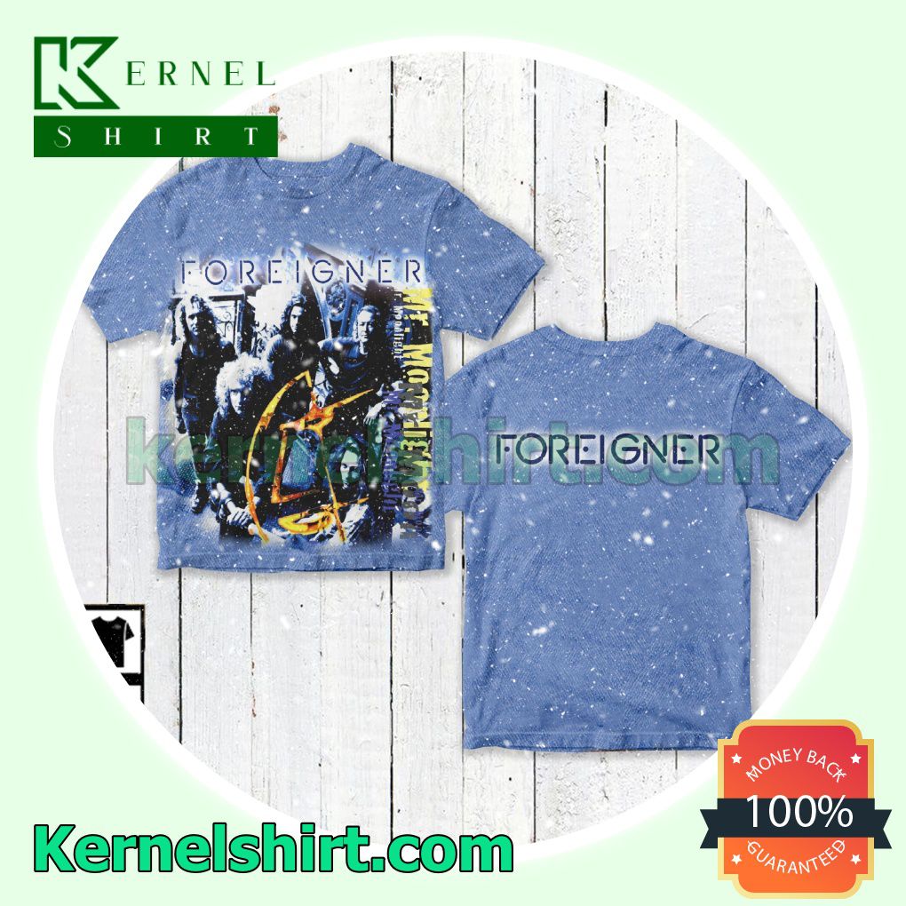 Foreigner Mr. Moonlight Album Crewneck T-shirt