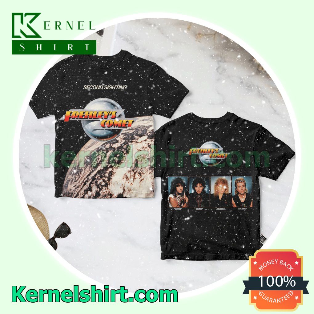 Frehley's Comet Second Sighting Album Cover Crewneck T-shirt