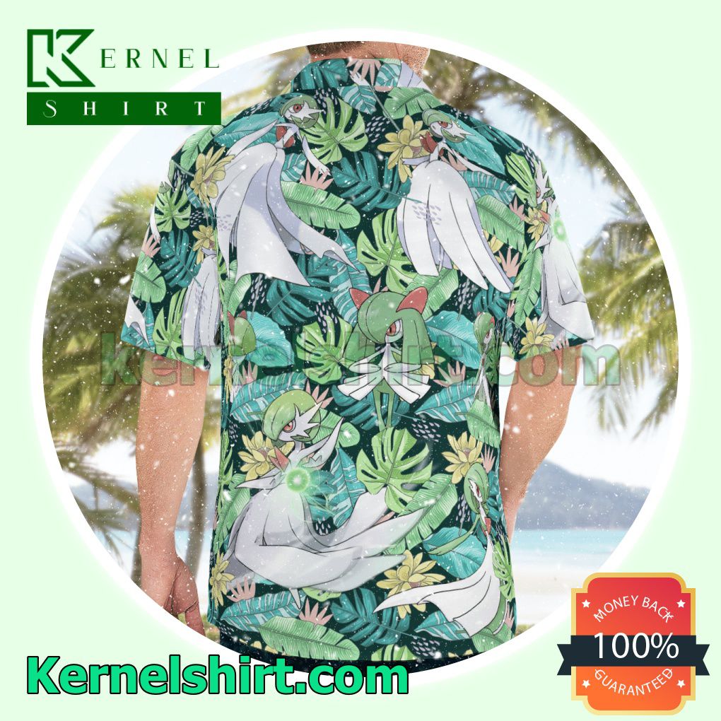 Gardevoir Evolution Tropical Beach Shirts a
