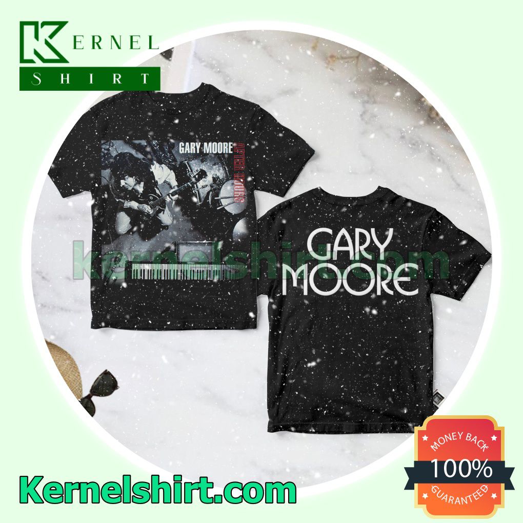 Gary Moore After Hours Album Crewneck T-shirt