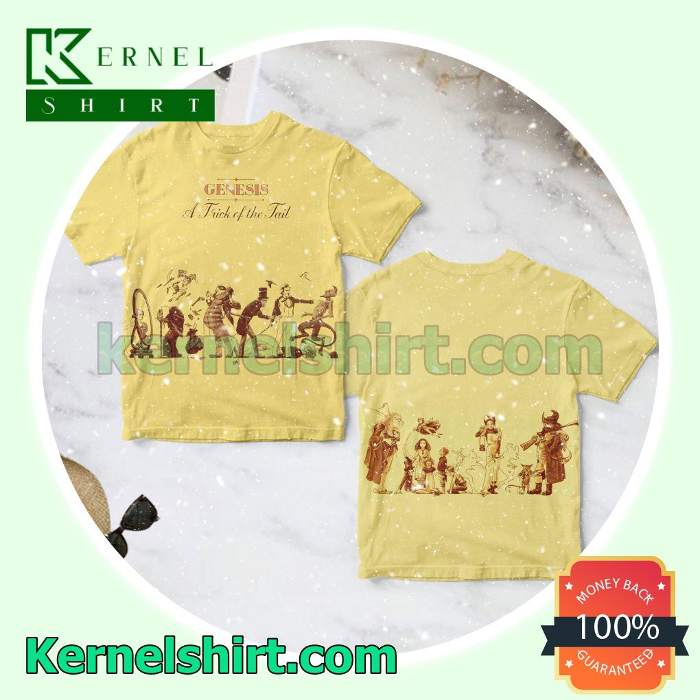 Genesis A Trick Of The Tail Yellow Fan Shirts