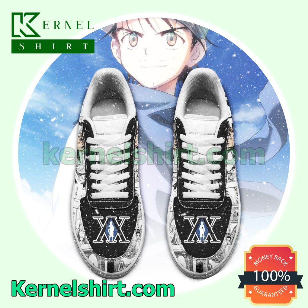 Ging Hunter X Hunter Anime Mens Womens Air Force 1 Shoes a