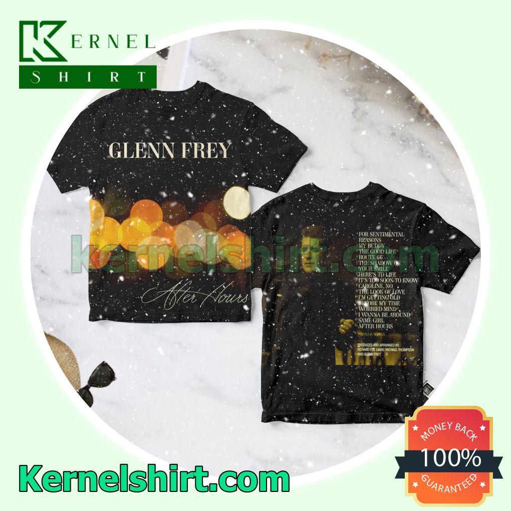 Glenn Frey After Hours Album Cover Crewneck T-shirt