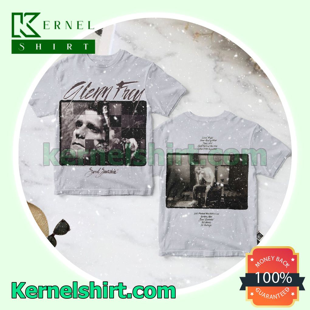 Glenn Frey Soul Searchin' Album Cover Crewneck T-shirt