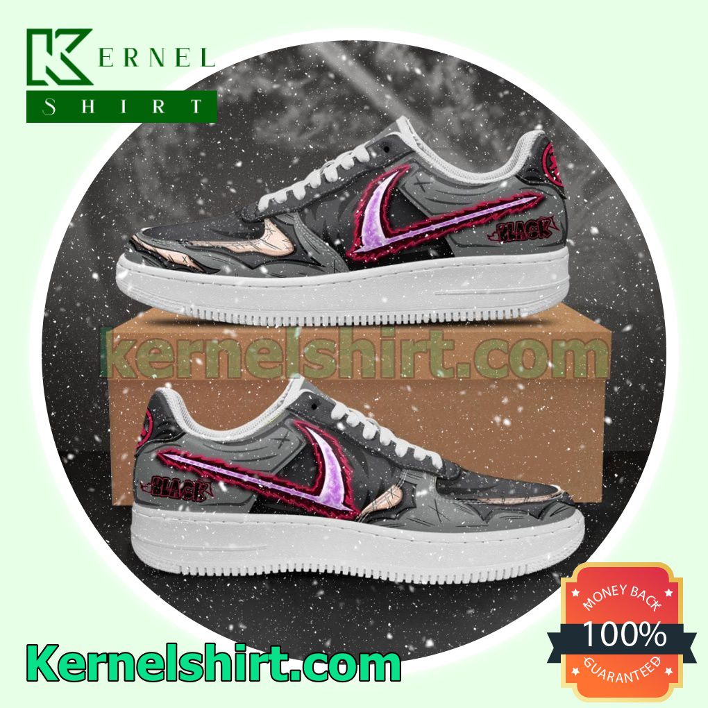 Goku Black Rose Skill Dragon Ball Anime Mens Womens Air Force 1 Shoes