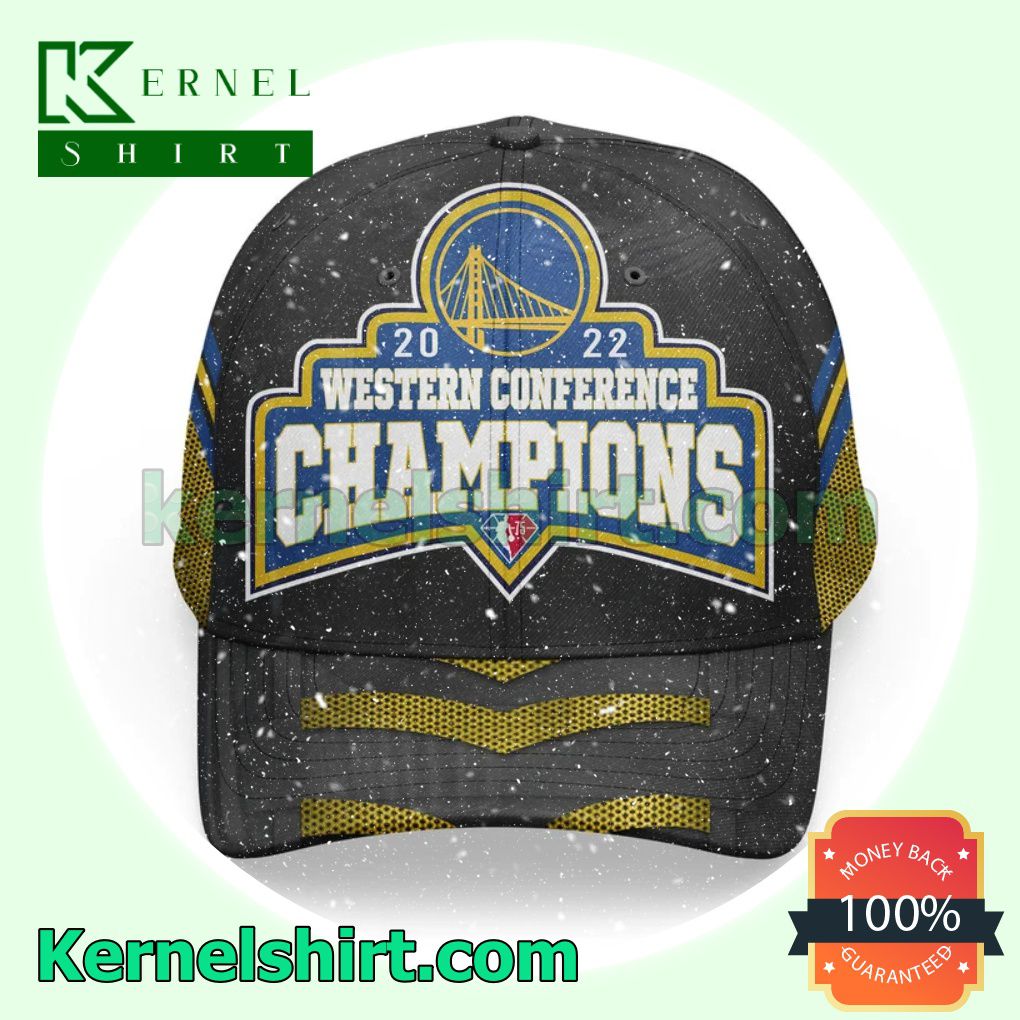 Golden State Warriors 2022 Western Conference Champions Trucker Caps a