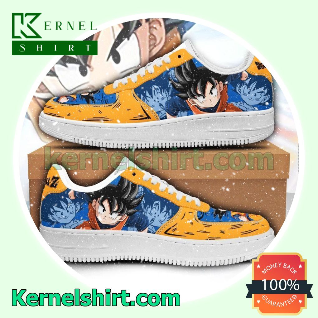 Goten Dragon Ball Anime Mens Womens Air Force 1 Shoes