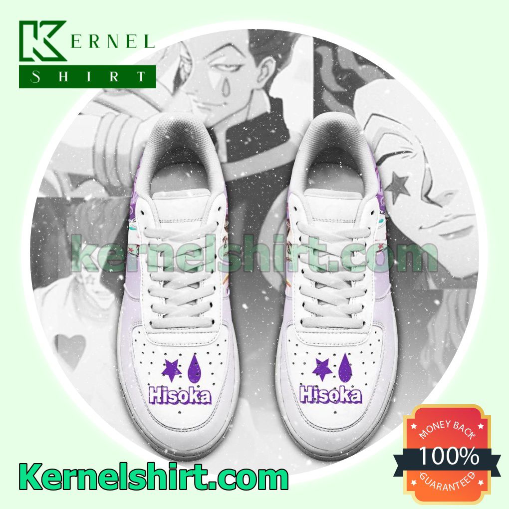 Hunter x Hunter Hisoka Anime Mens Womens Air Force 1 Shoes a