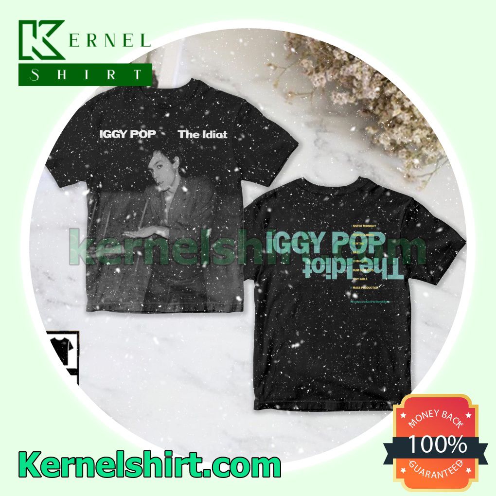 Iggy Pop The Idiot Album Crewneck T-shirt