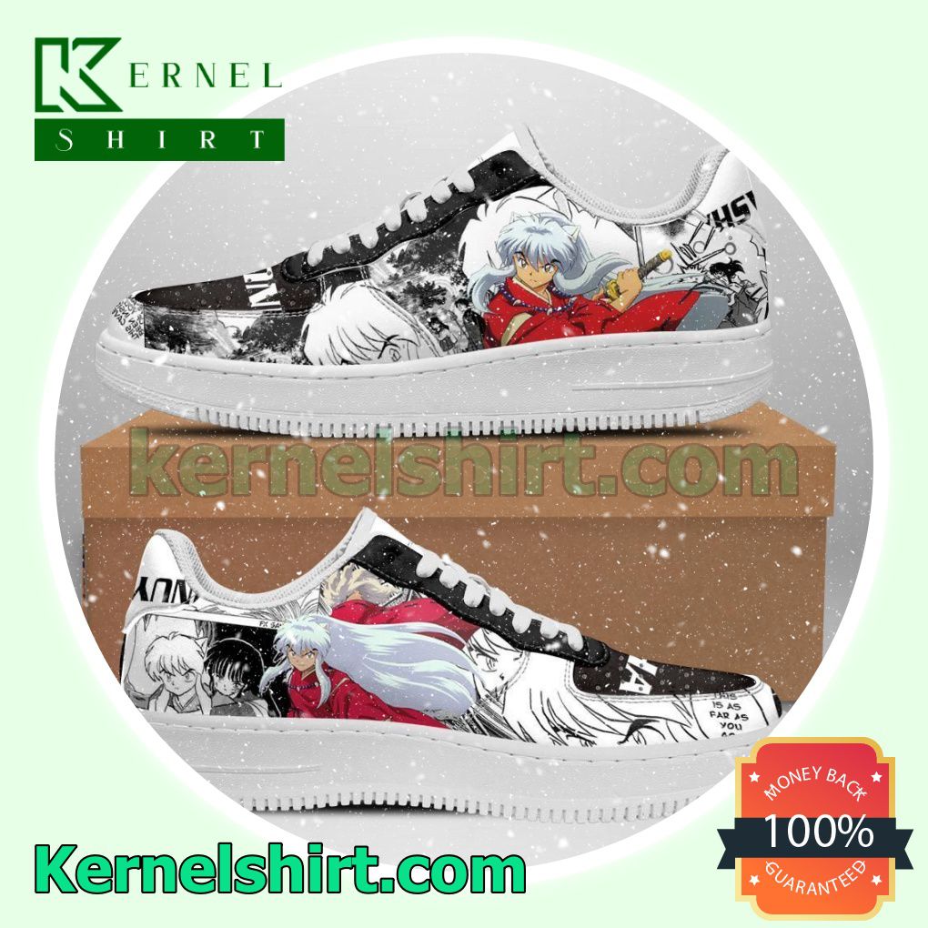 Inuyasha Manga Anime Mens Womens Air Force 1 Shoes