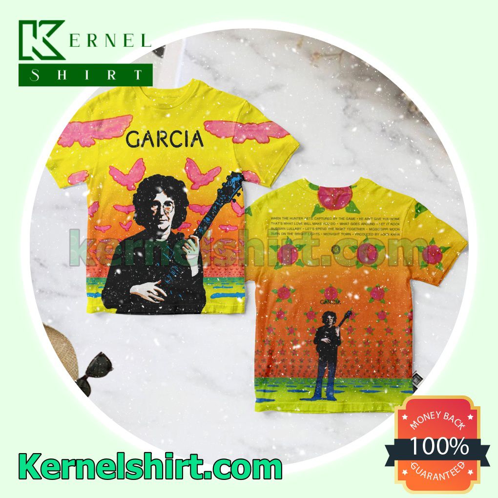 Jerry Garcia Compliments Album Crewneck T-shirt