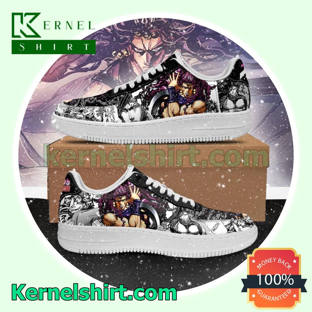 Kars Manga JoJo's Anime Mens Womens Air Force 1 Shoes