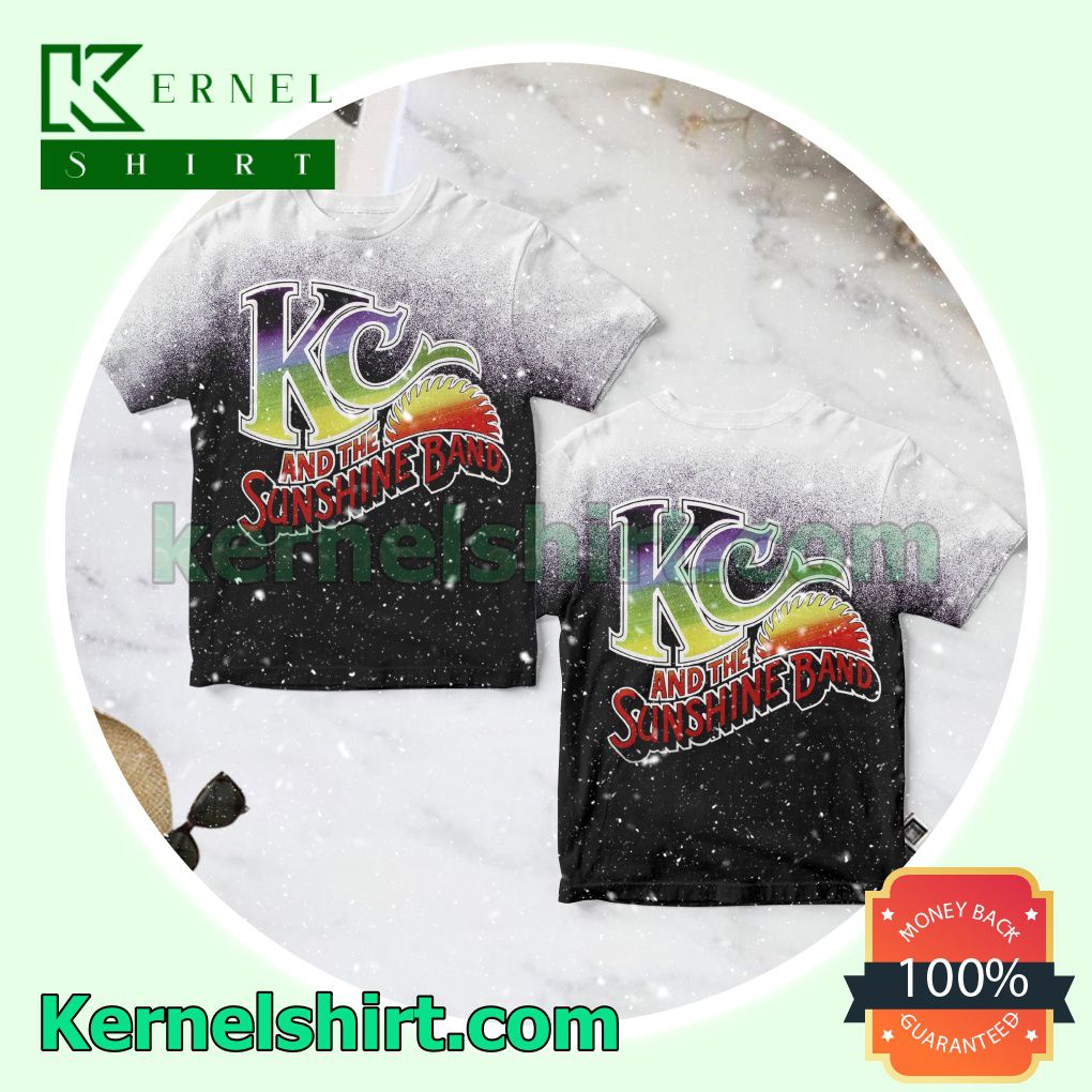 Kc And The Sunshine Band Self Titled Album Cover Crewneck T-shirt