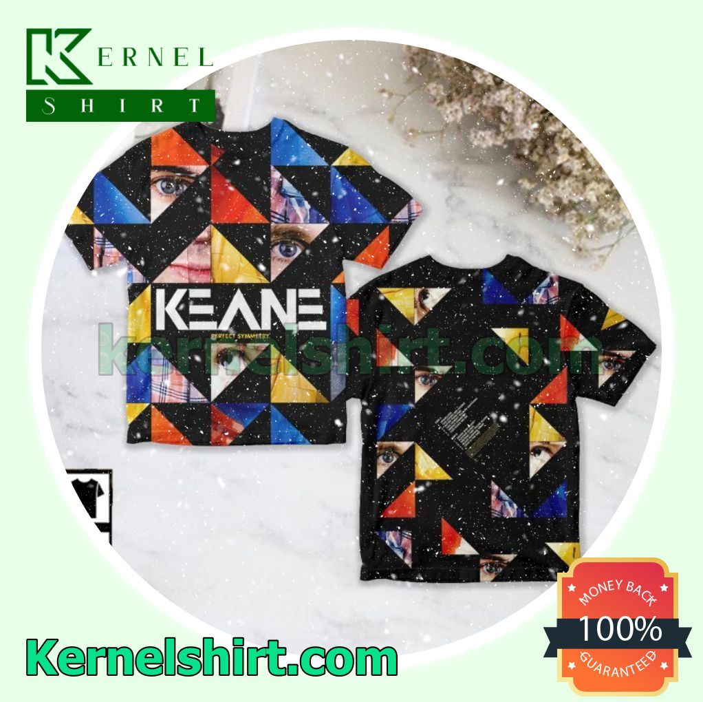 Keane Perfect Symmetry Album Cover Crewneck T-shirt