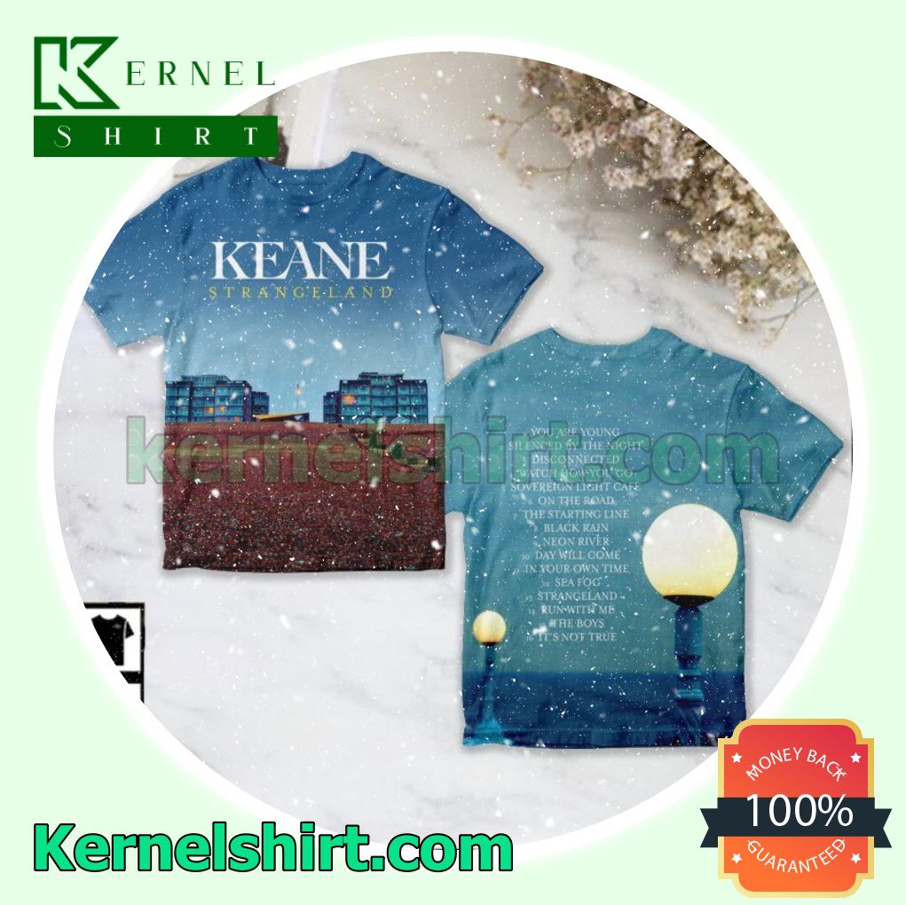 Keane Strangeland Album Cover Crewneck T-shirt