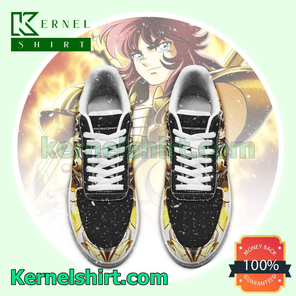 Libra Dohko Uniform Saint Seiya Anime Mens Womens Air Force 1 Shoes a
