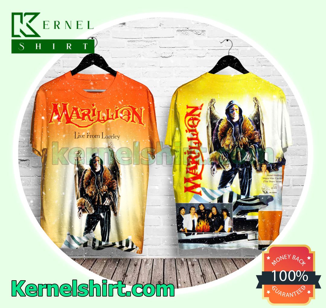 Marillion Live From Loreley Album Cover Crewneck T-shirt