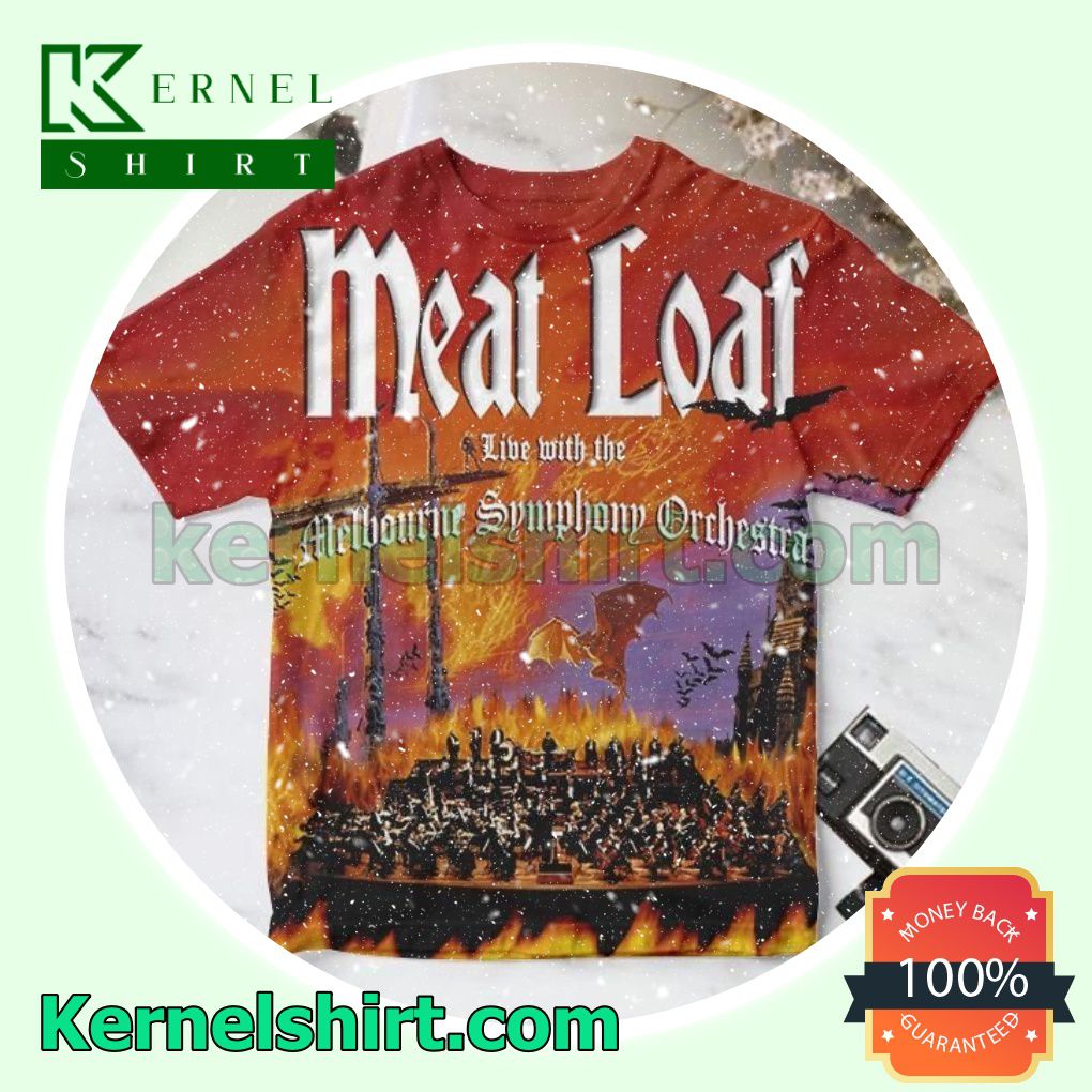 Meat Loaf Live With The Melbourne Symphony Orchestra Fan Shirts