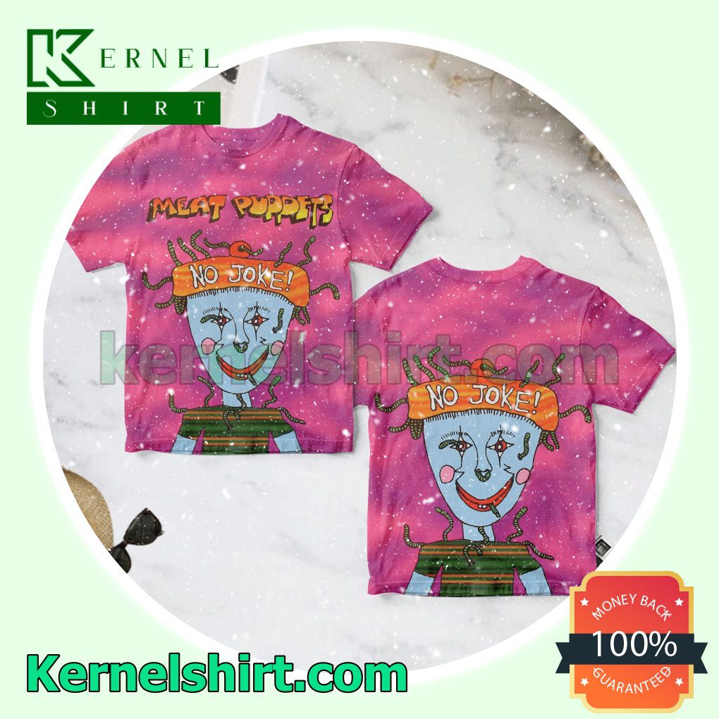 Meat Puppets No Joke Album Cover Crewneck T-shirt