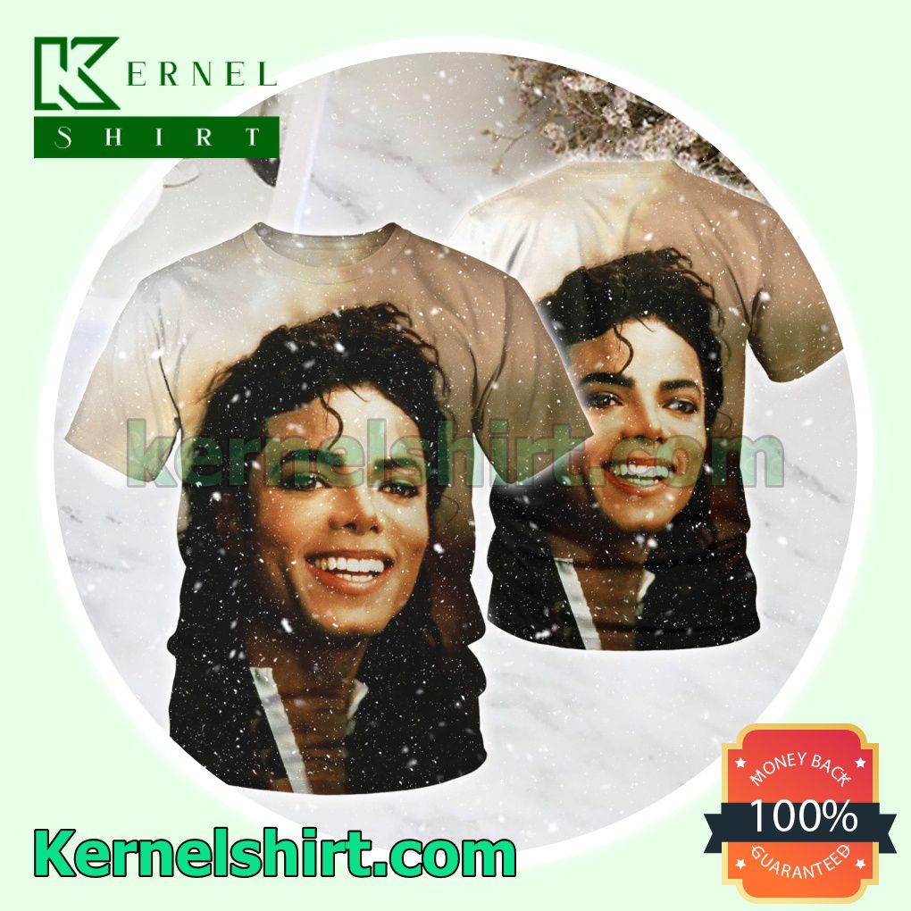 Michael Jackson Smile Crewneck T-shirt