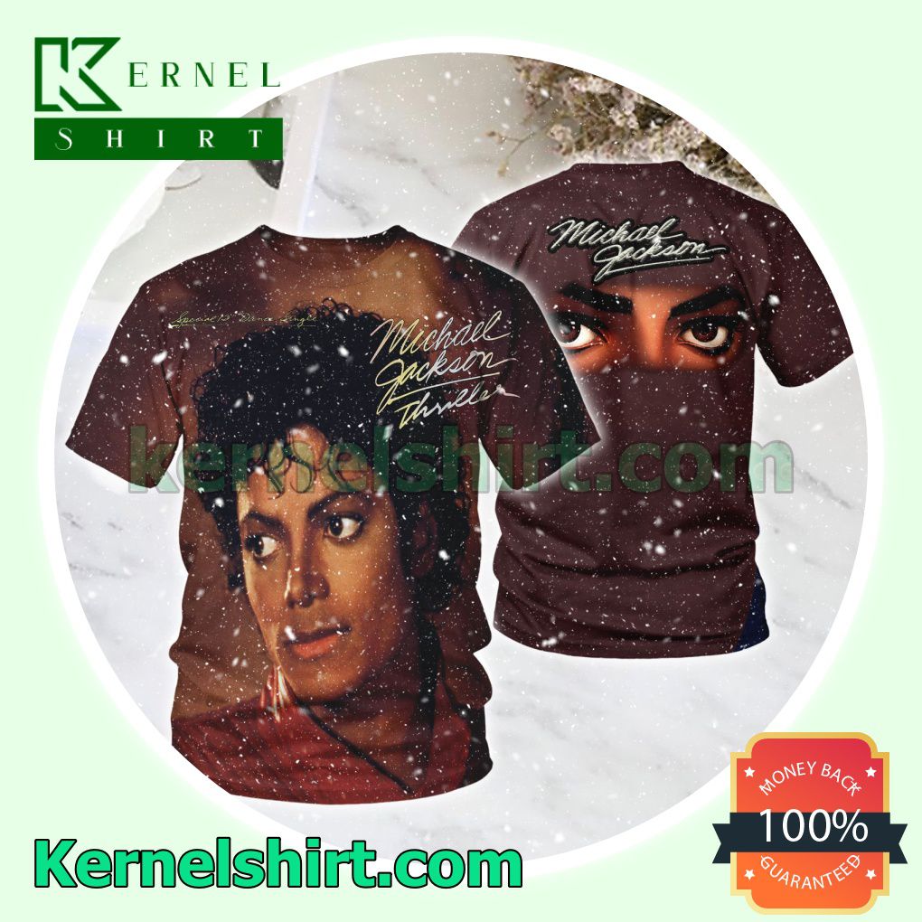 Michael Jackson Thriller Album Crewneck T-shirt