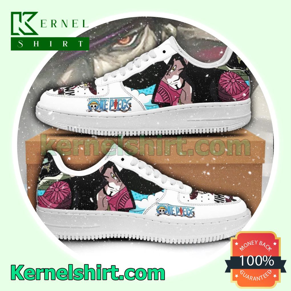Mihawk One Piece Anime Mens Womens Air Force 1 Shoes