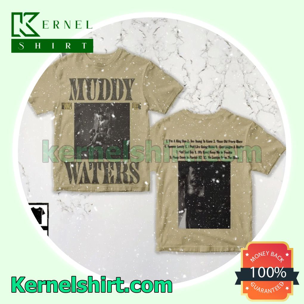 Muddy Waters King Bee Album Crewneck T-shirt