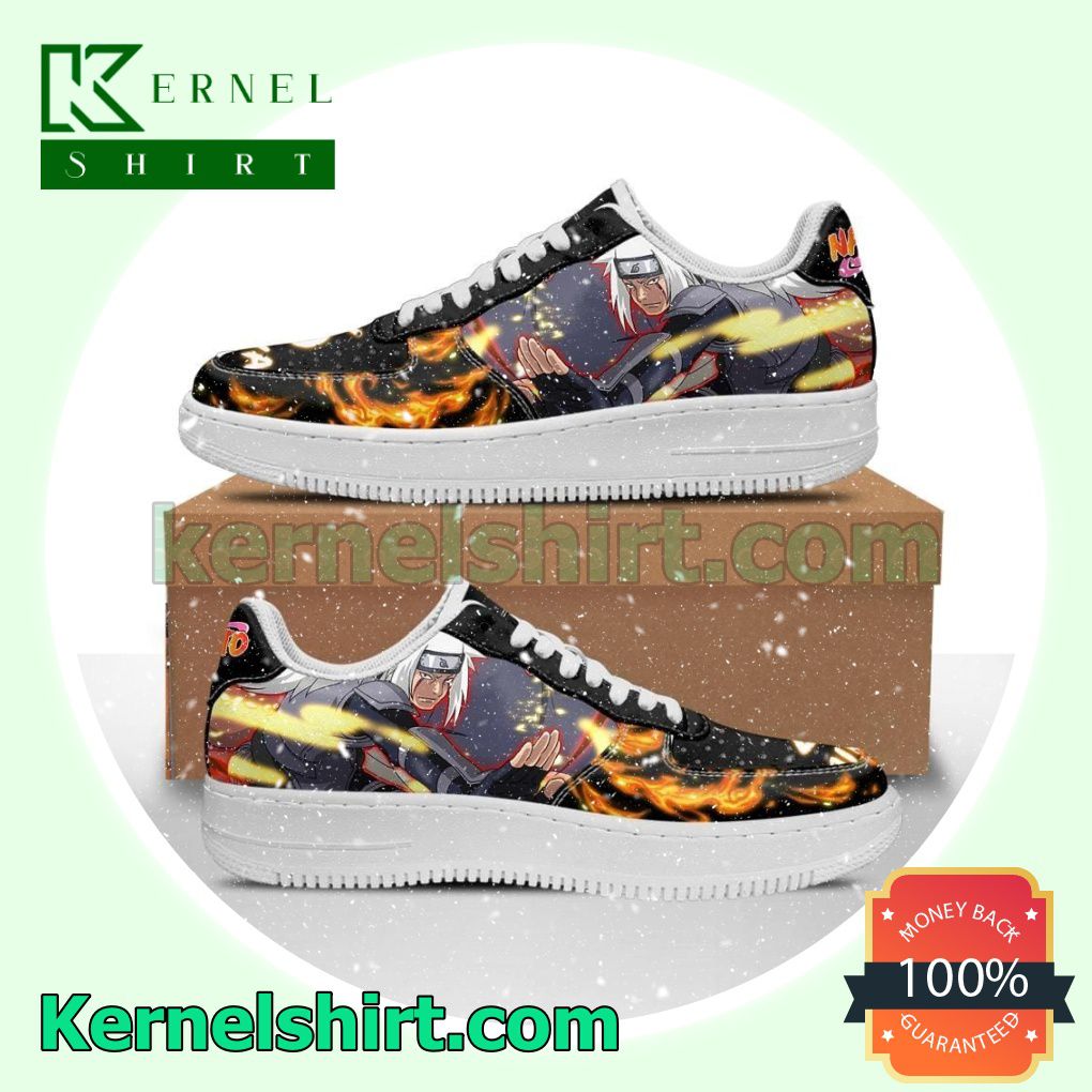 Naruto Jiraiya Naruto Anime Mens Womens Air Force 1 Shoes