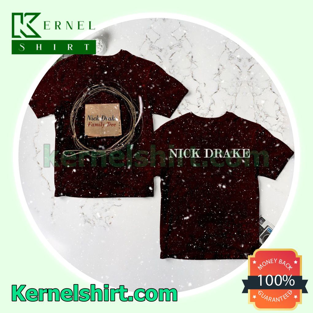 Nick Drake Family Tree Album Fan Shirts