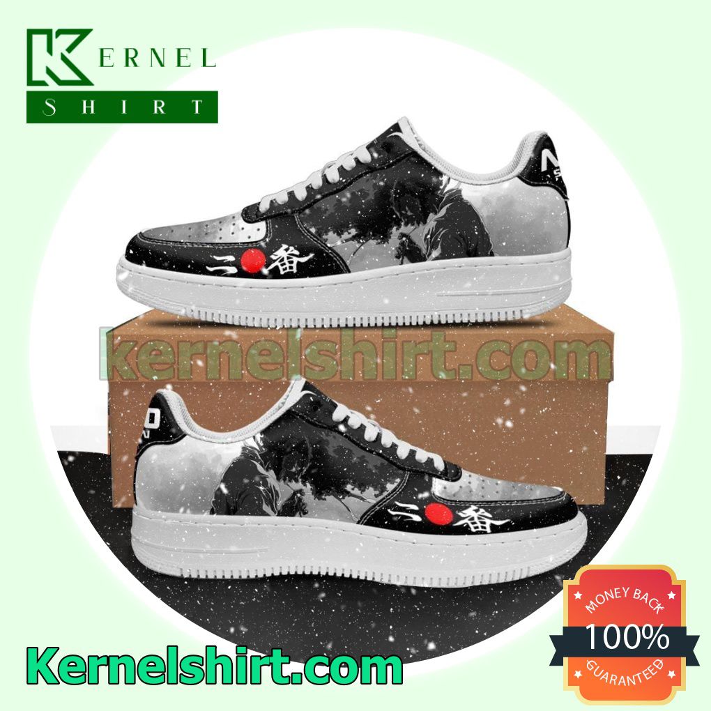 Ninja Ninja Afro Samurai Anime Mens Womens Air Force 1 Shoes