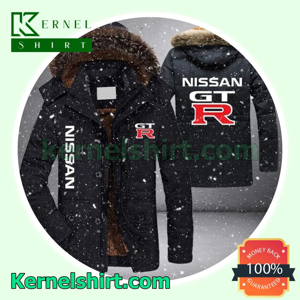 Nissan GTR Logo Warm Jacket With Faux Fur