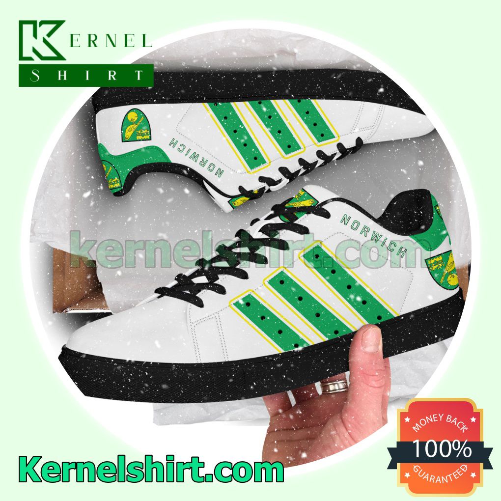 Norwich City Adidas Stan Smith Shoes