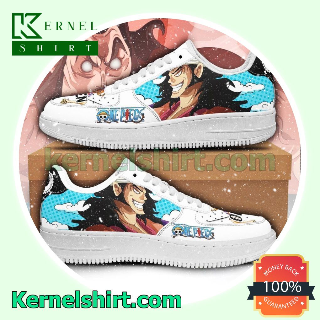 Oden One Piece Anime Mens Womens Air Force 1 Shoes