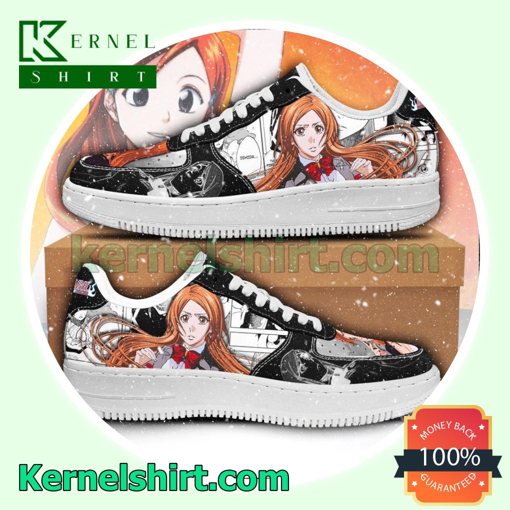 Orihime Inoue Bleach Anime Mens Womens Air Force 1 Shoes