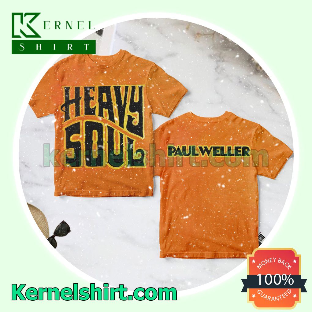 Paul Weller Heavy Soul Album Cover Crewneck Tee