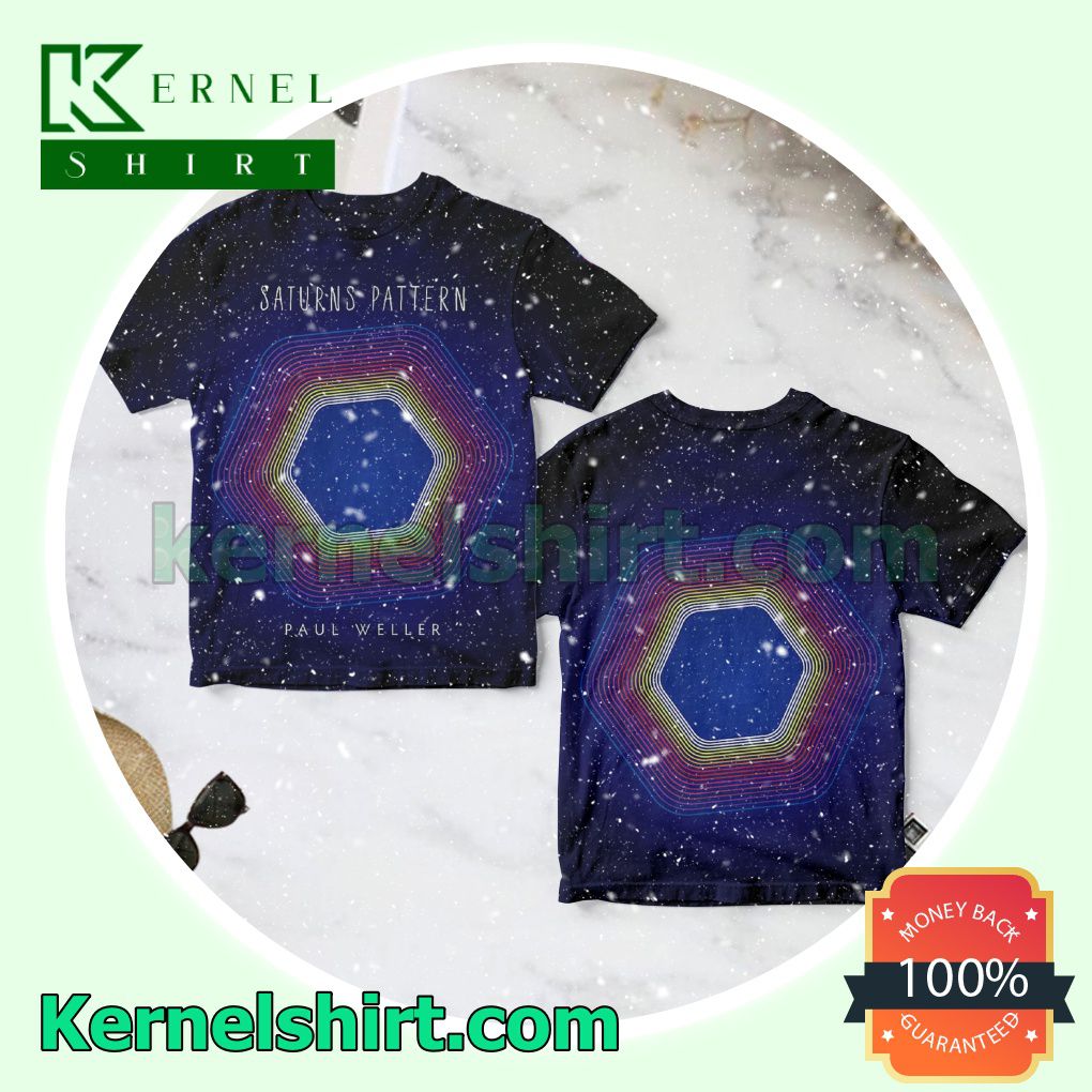 Paul Weller Saturns Pattern Album Cover Crewneck T-shirt